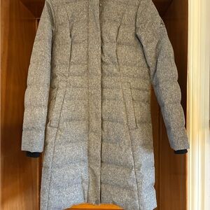 Wood Wood Women's Heather Gray Puffer Coat